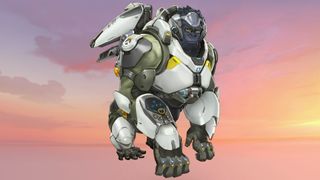 A portrait of the Overwatch 2 character Winston