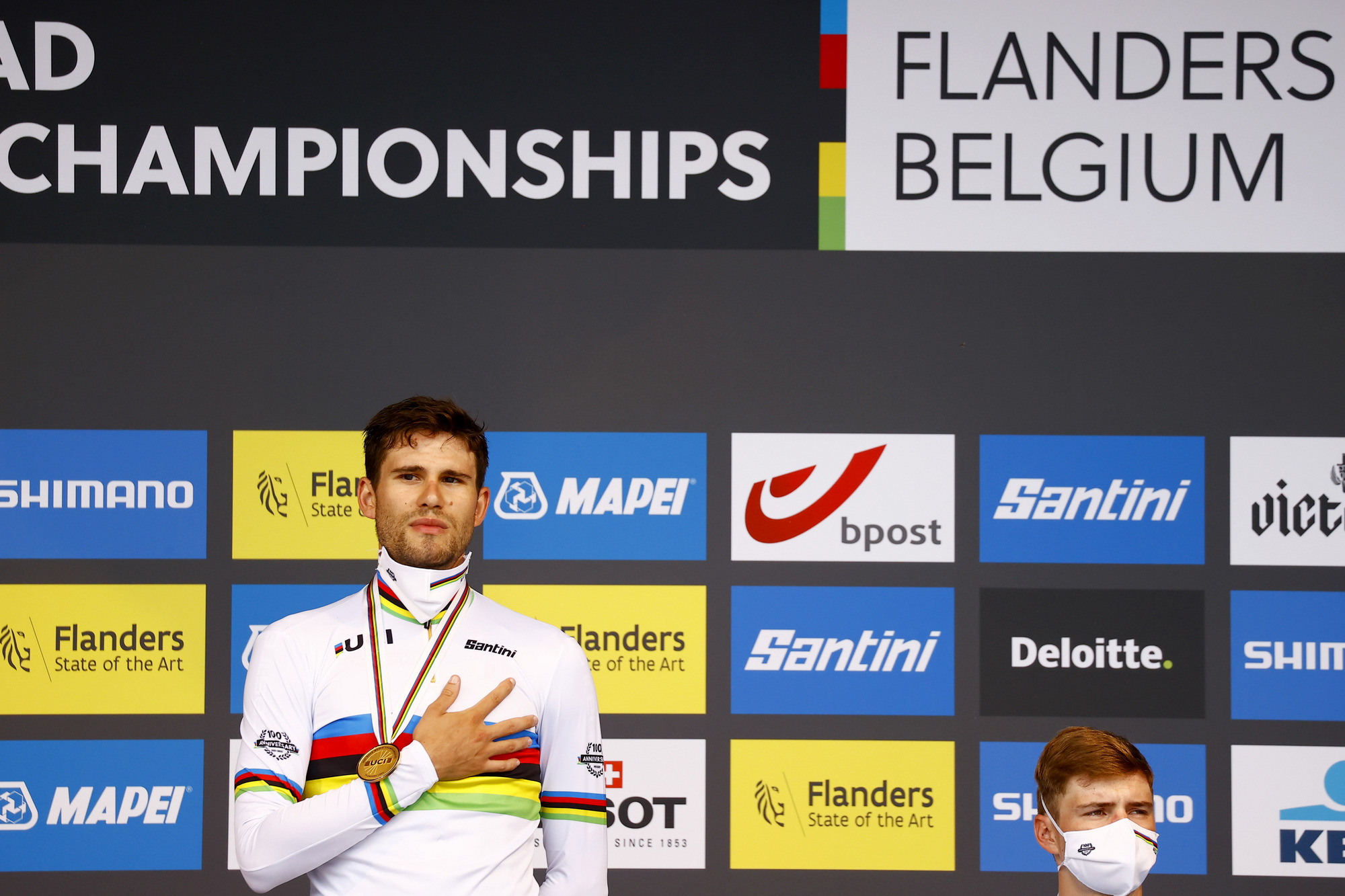2021 UCI Road World Championships Flanders Mens Elite Time Trial Knokke Heist Bruges 433 km 19092021 Filippo Ganna Italy photo Luca BettiniBettiniPhoto2021