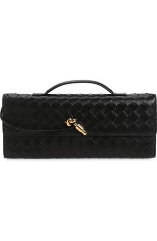 Long Andiamo Intrecciato Clutch Bag