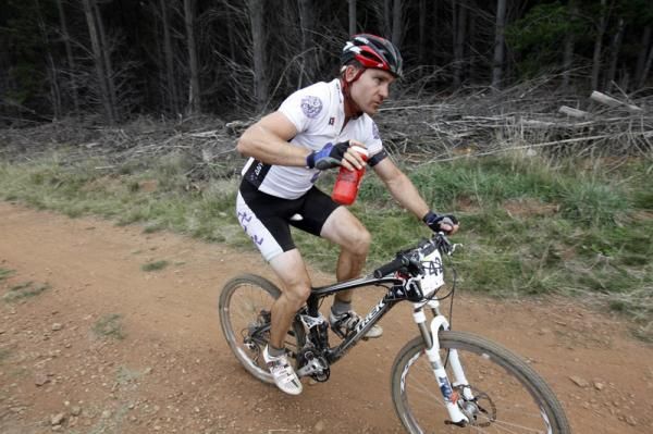 John Blankenstein's race finished earlyon Sunday morning this year.