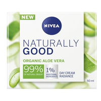 Nivea Naturally Good Aloe Vera Radiance Face Cream 50ml, £3|Ocado 