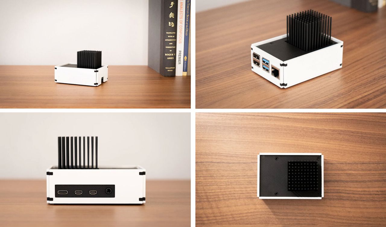 SQ1 - Minimalist Case &amp; Heatsink for Raspberry Pi 4B