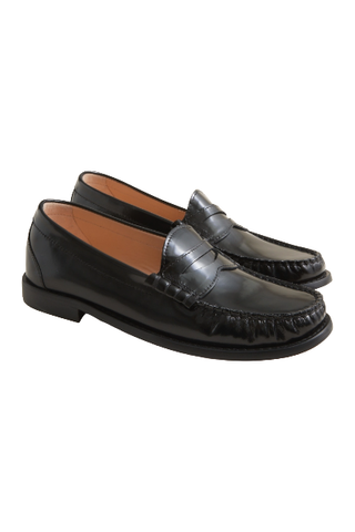 J.Crew New Winona Penny Loafers in Italian Spazzolato Leather