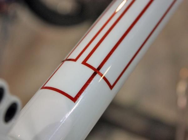 Detail like this can't be found on most production bikes.