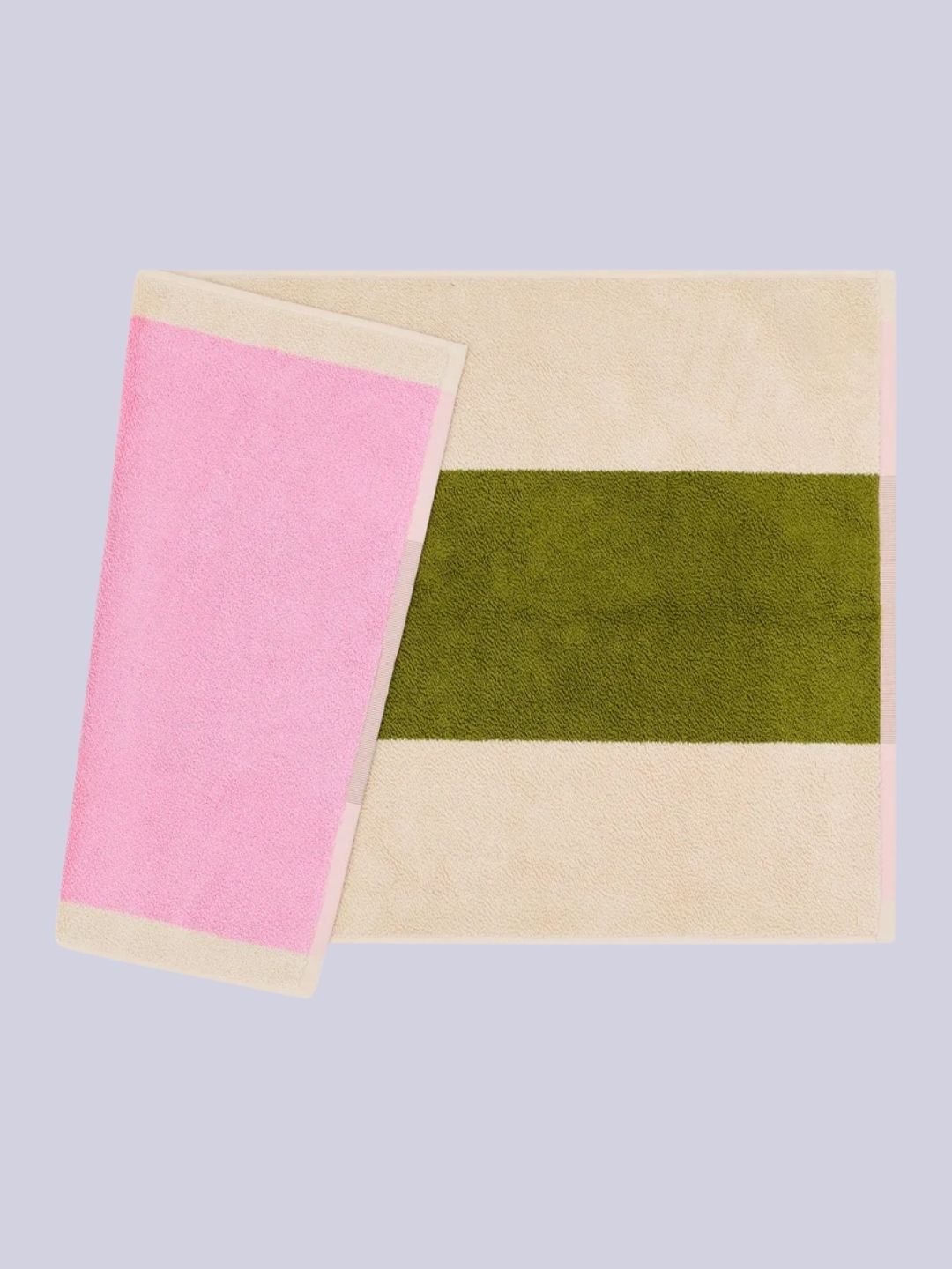 SUITE702, Reversible Cotton Bath Rug Combed