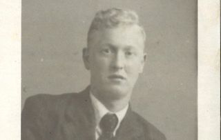 Robert's grandfather Morris as a young man after he arrived in England