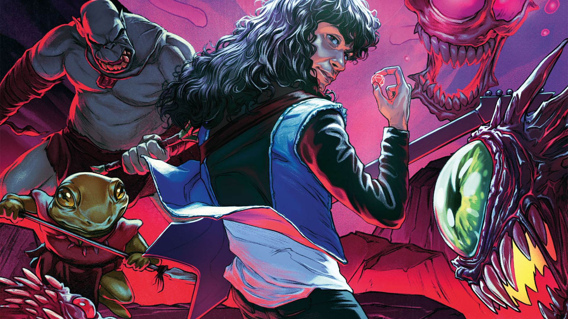 Eddie Munson de Stranger Things regresa para una "despedida sincera" que cuenta el origen del Hellfire Club en un nuevo cómic cruzado de Dungeons & Dragons