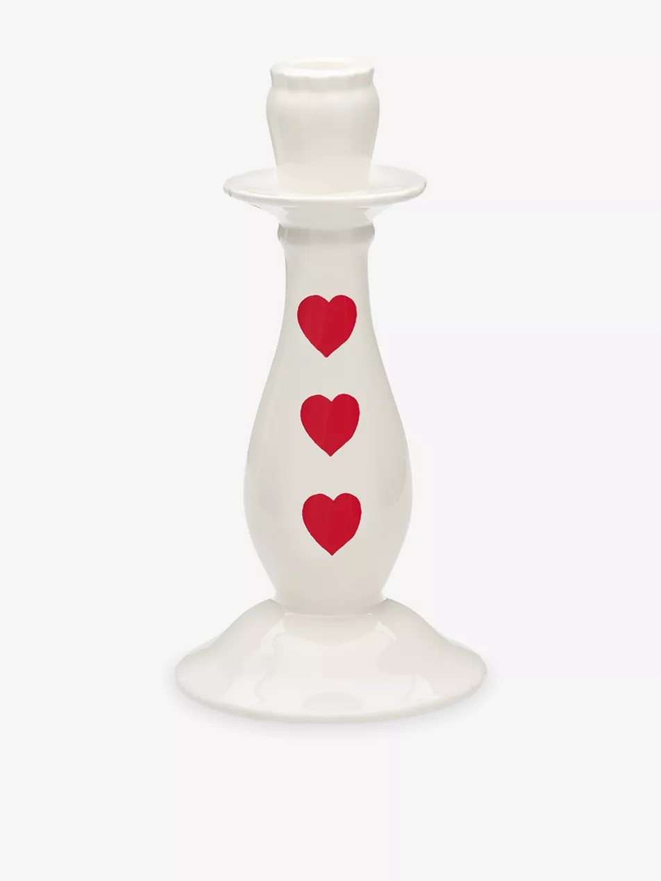 Anna + Nina X Disney Queen of Hearts Stoneware Candle Holder