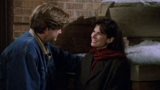 Sandra Bullock and Bill Pullman in While You Were Sleeping