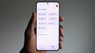The new Fix & Manage tab on Google Contacts