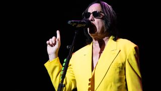 Todd Rundgren performs onstage during the "Celebrating Bowie Tour" at Saban Theatre on October 07, 2022 in Beverly Hills, California.