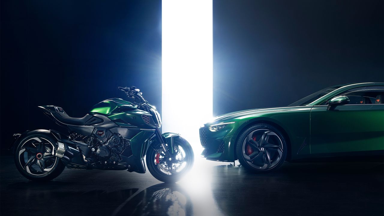 Bentley x Ducati Diavel V4