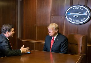 Brett Baier interviews President Trump aboard Air Force One.