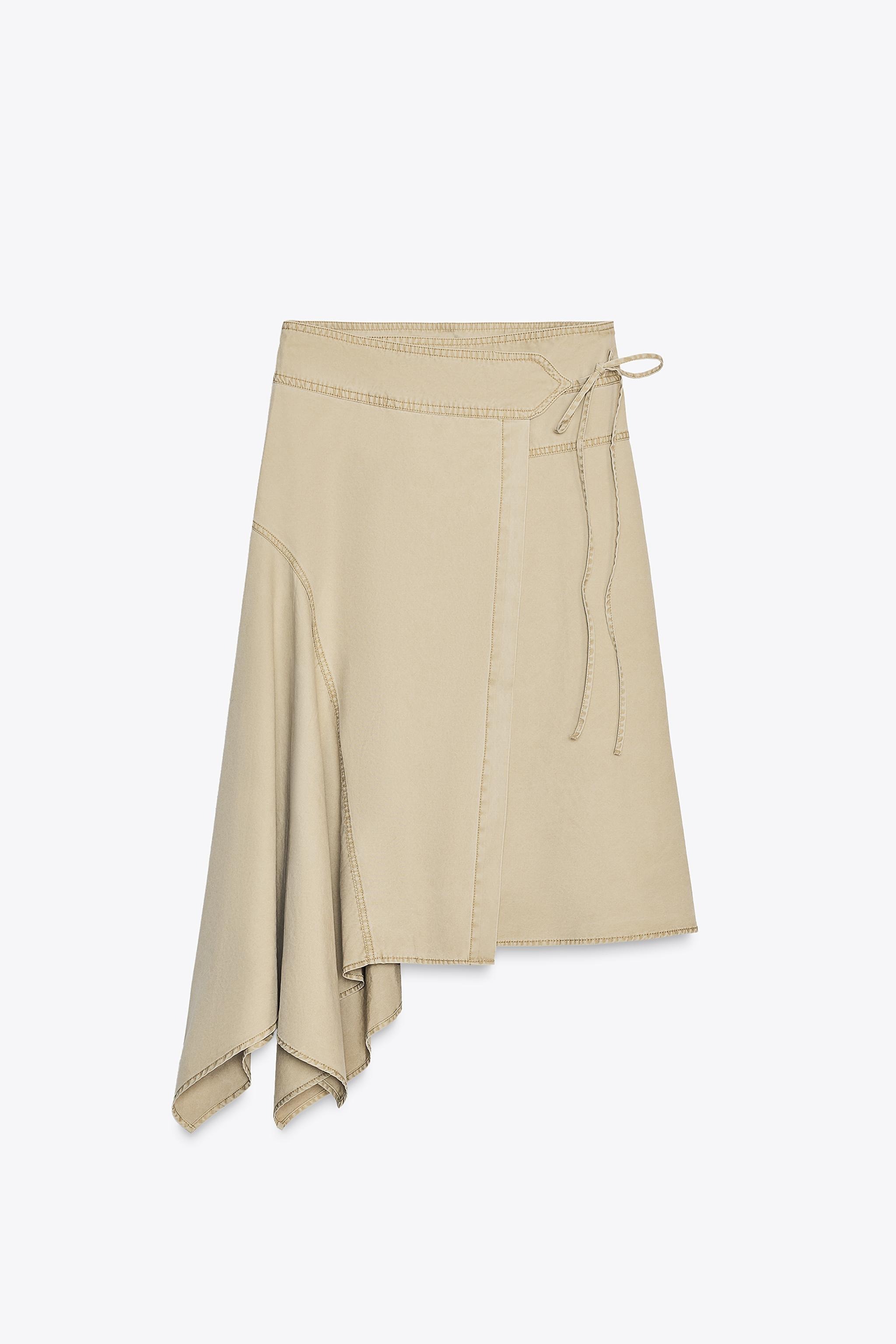 Zara, Asymmetric Wrap Skirt