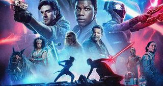 Star Wars: The Rise of Skywalker various characters on the poster