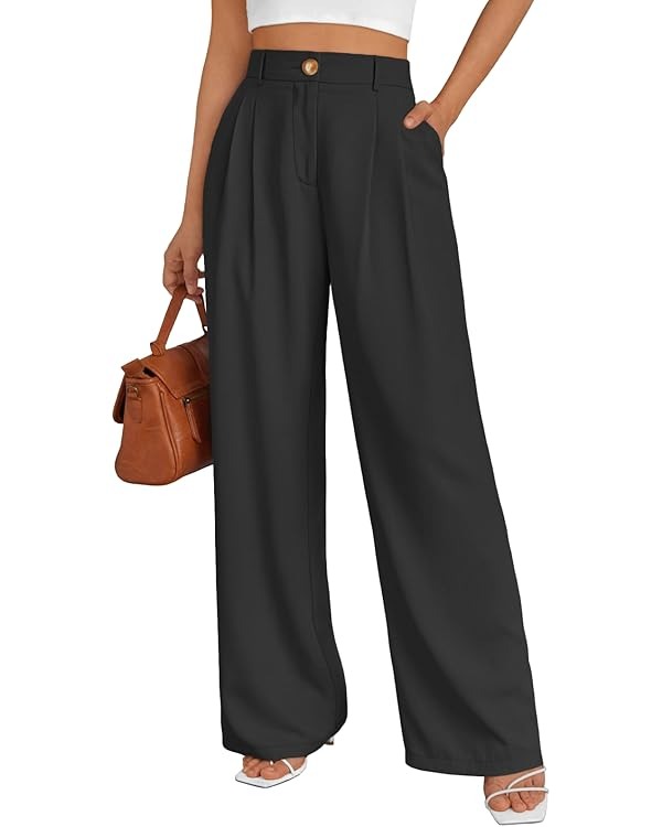 AUTOMET, Wide Leg Dress Pants