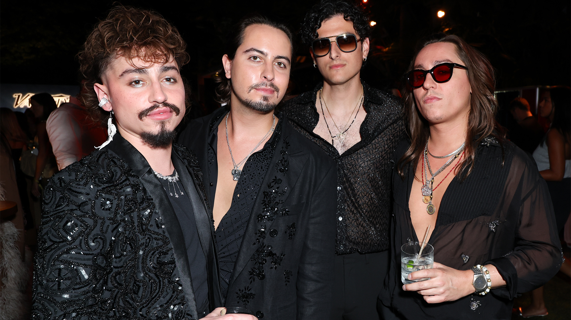 Josh Kiszka, Sam Kiszka, Daniel Wagner and Jake Kiszka of Greta Van Fleet at Variety Power of Young Hollywood 2026 Presented by Disney+ held at The Four Seasons Hotel Los Angeles At Beverly Hills on August 05, 2026 in Los Angeles