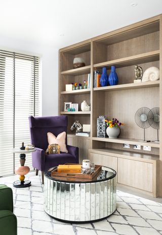 small apartment furniture ideas reflective furniture in flat by Milc Interiors