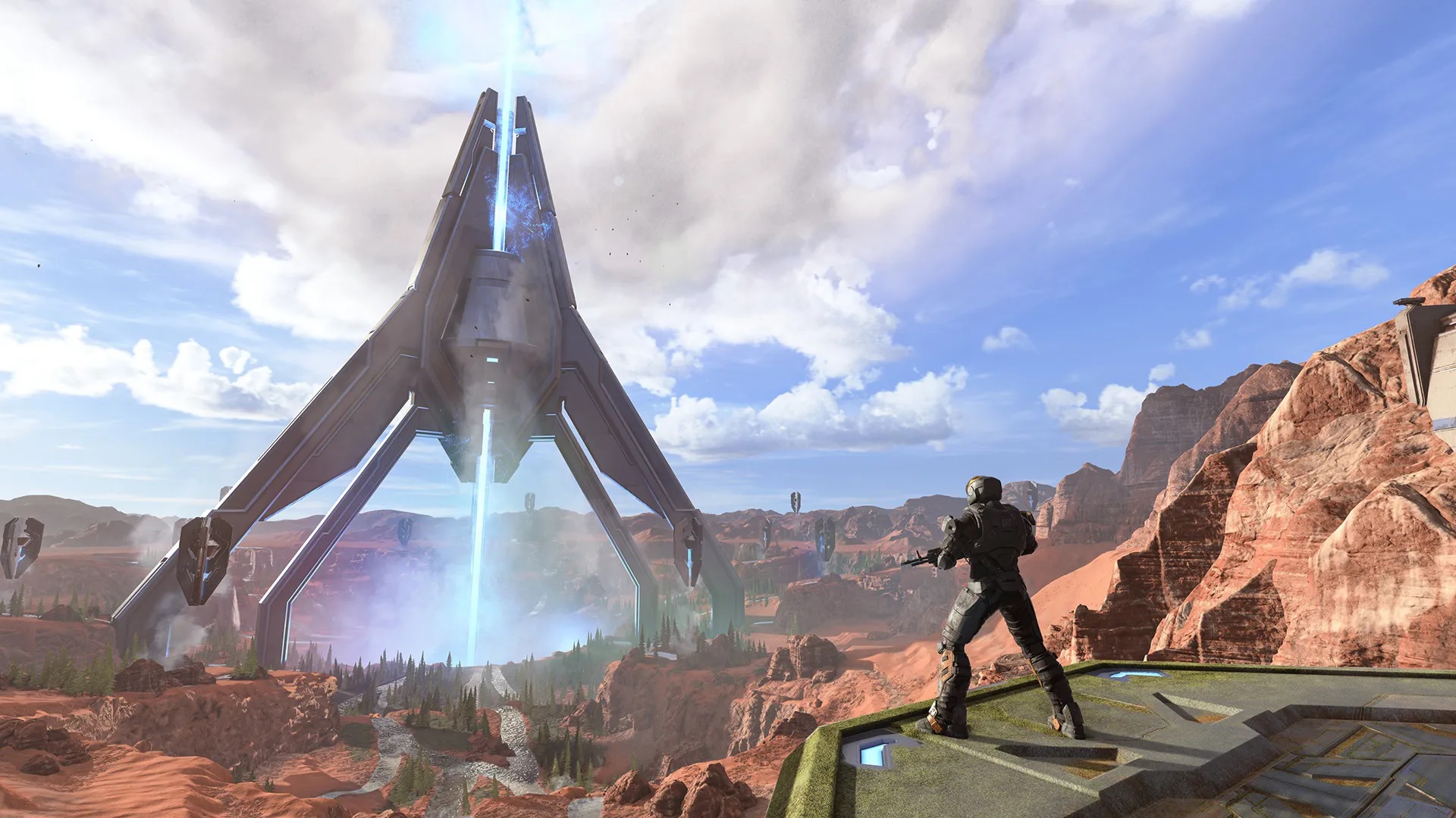 Imagen del mapa de Halo Infinite Oasis