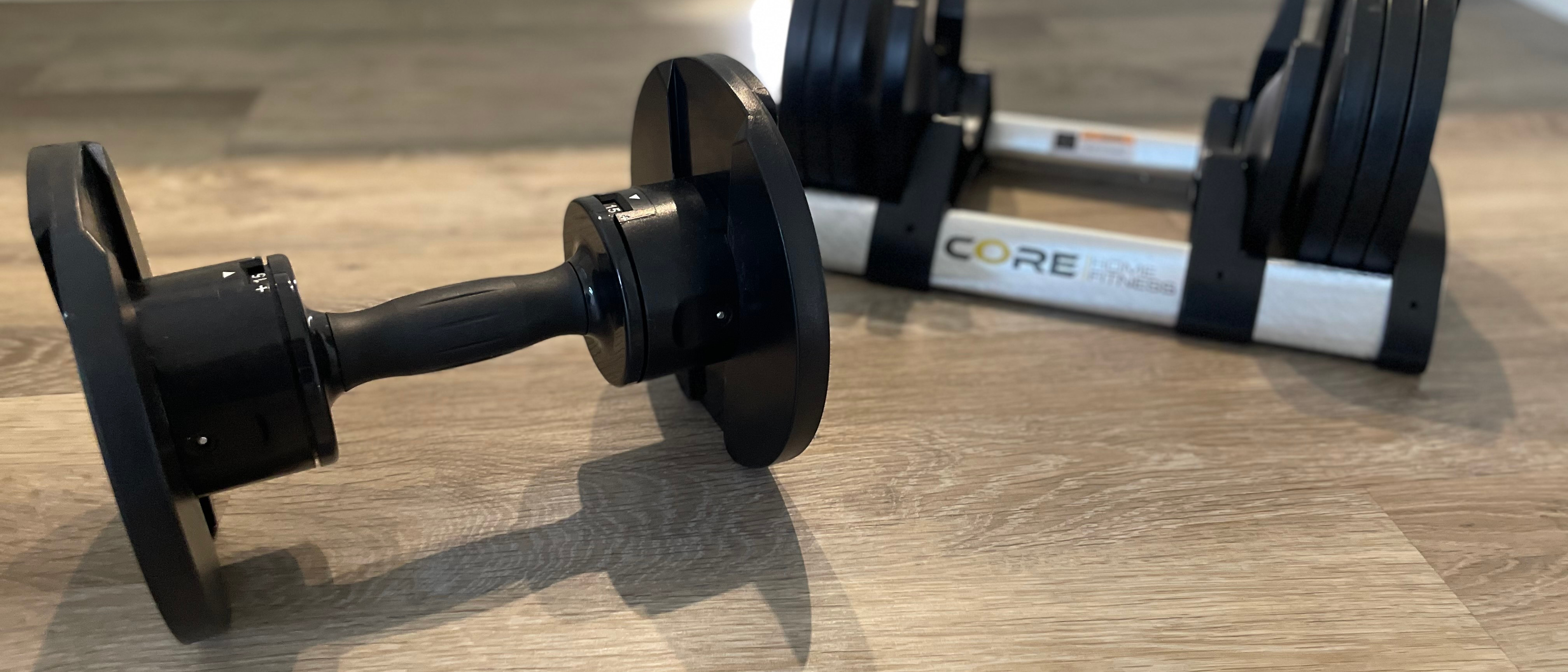 Core Home Fitness Adjustable Dumbbell Set review | TechRadar