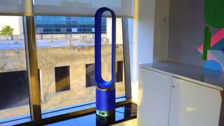 The Dyson Pure Cool Link is meant to be placed in a corner of the room.