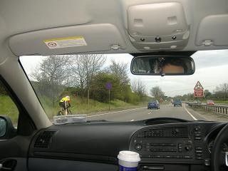 Some nutter doing a TT