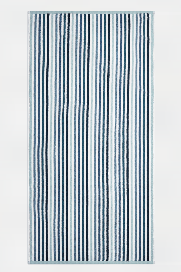 Pure Cotton Striped Towel.