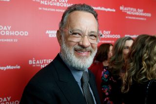 Tom Hanks at a New York screening for A Beautiful Day in the Neighborhood 2019
