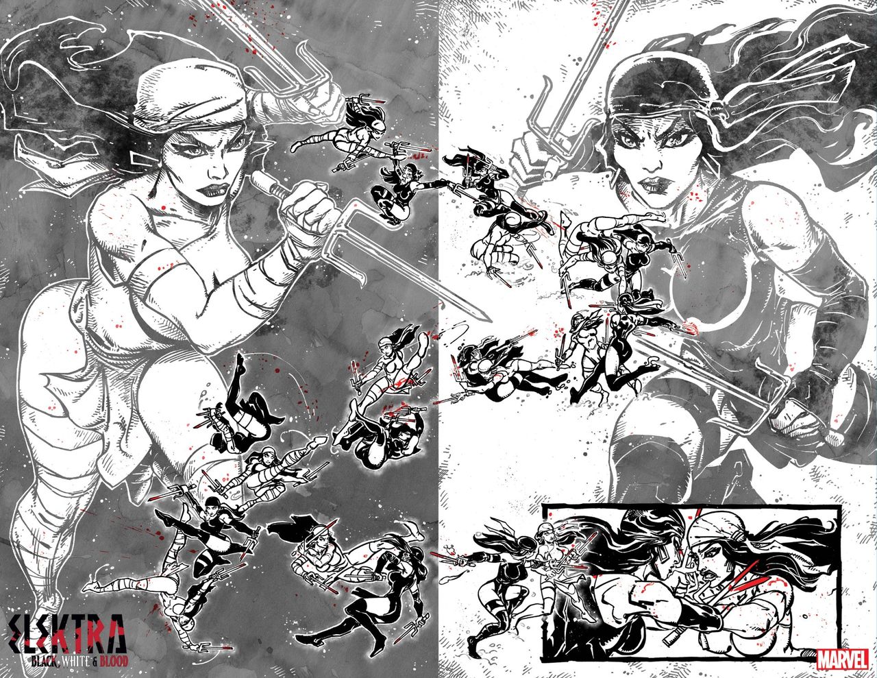 Elektra: Black, White &amp; Blood #4