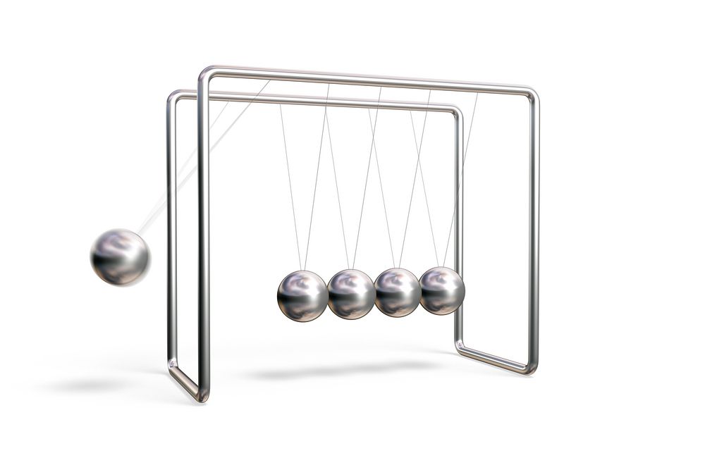 How Does Newton's Cradle Work? Executive Ball Clicker Live Science