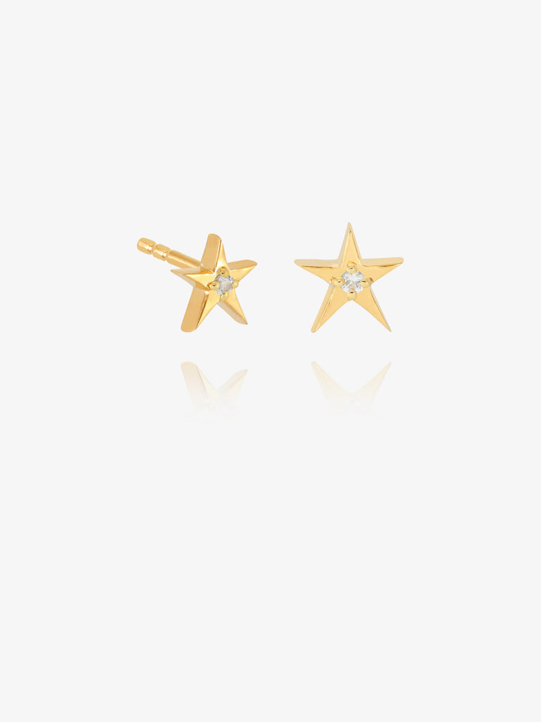 Lucky Star Stud Earrings