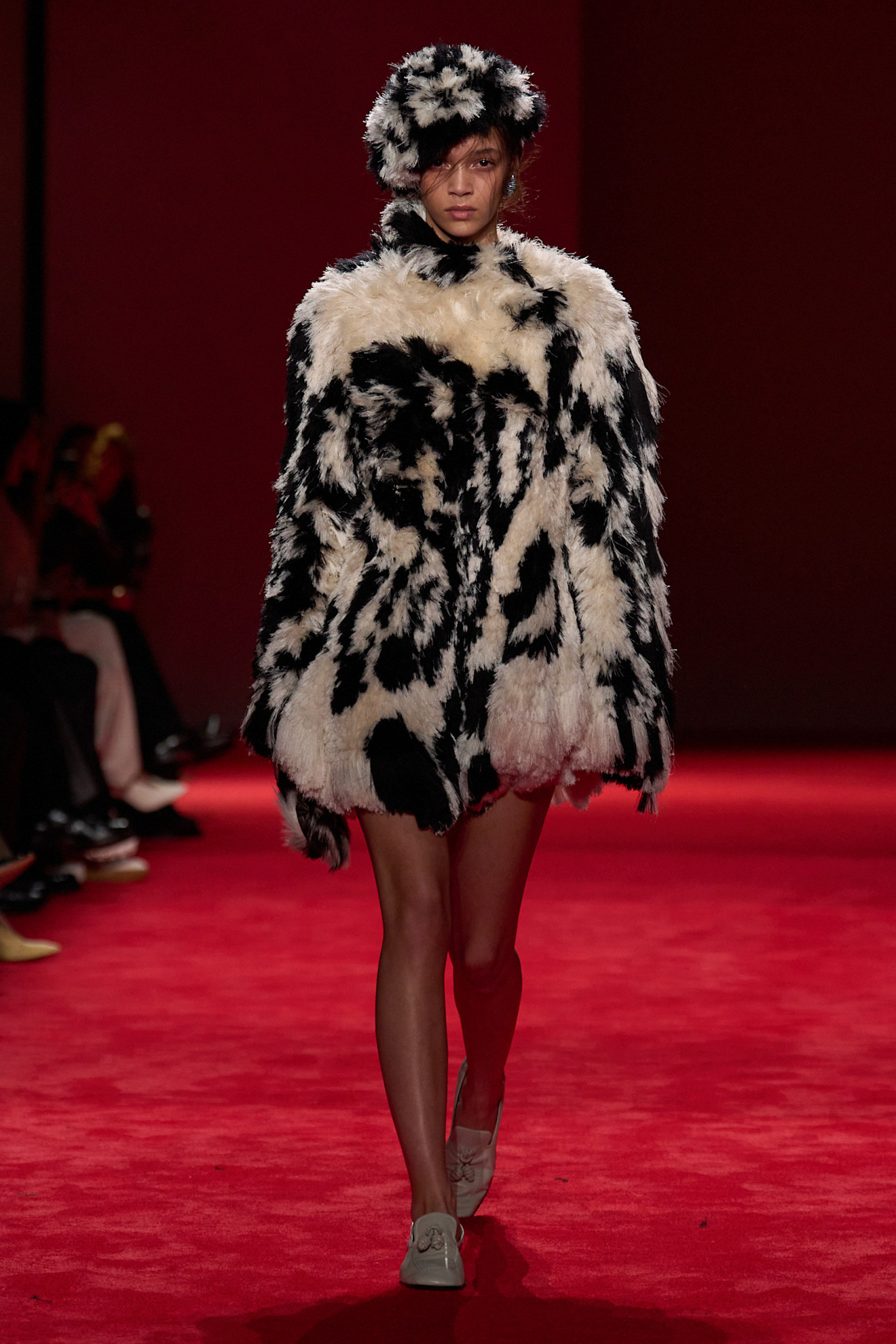 models on the Bottega Veneta Fall 2026 fashion show