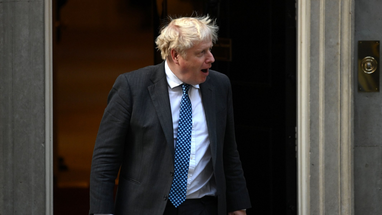 Boris Johnson at No 10