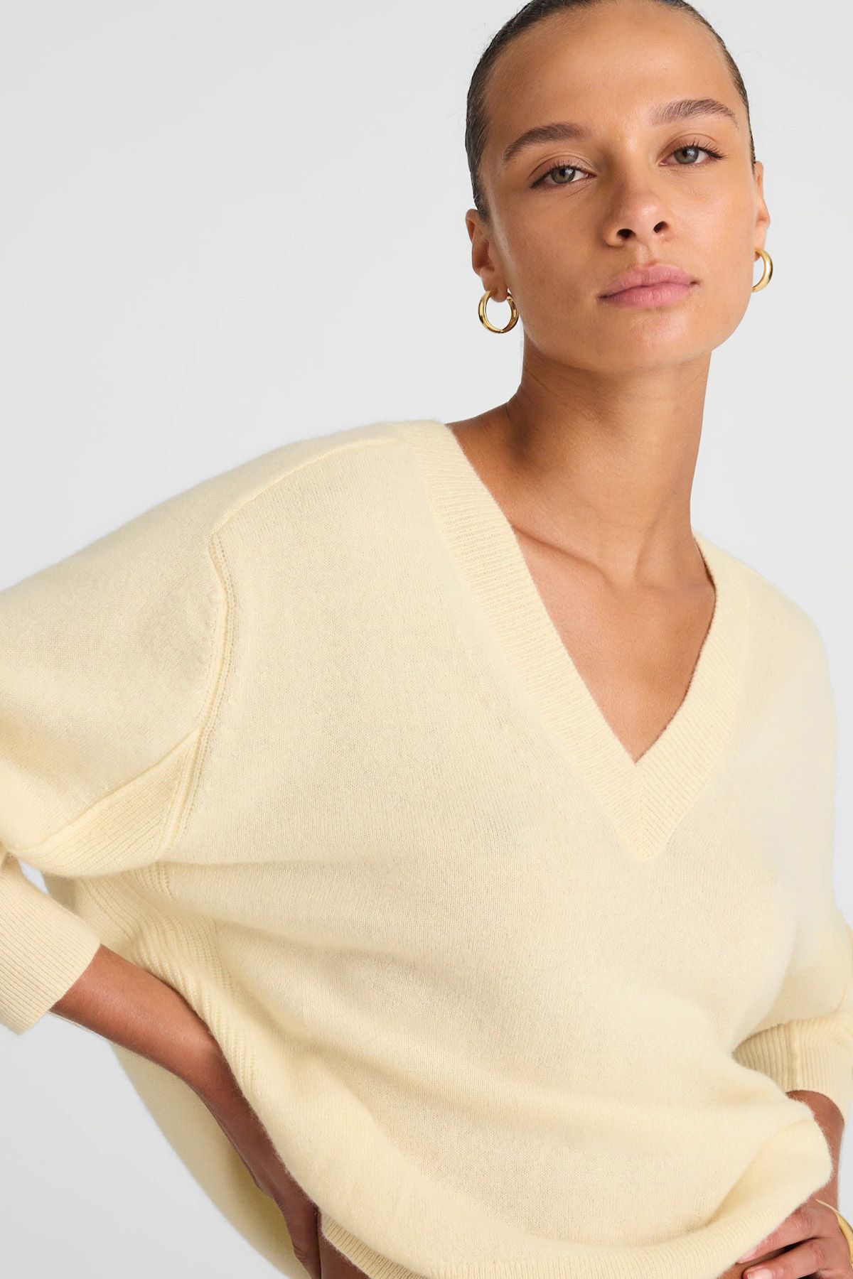 Cashmere V-Neck Sweater
