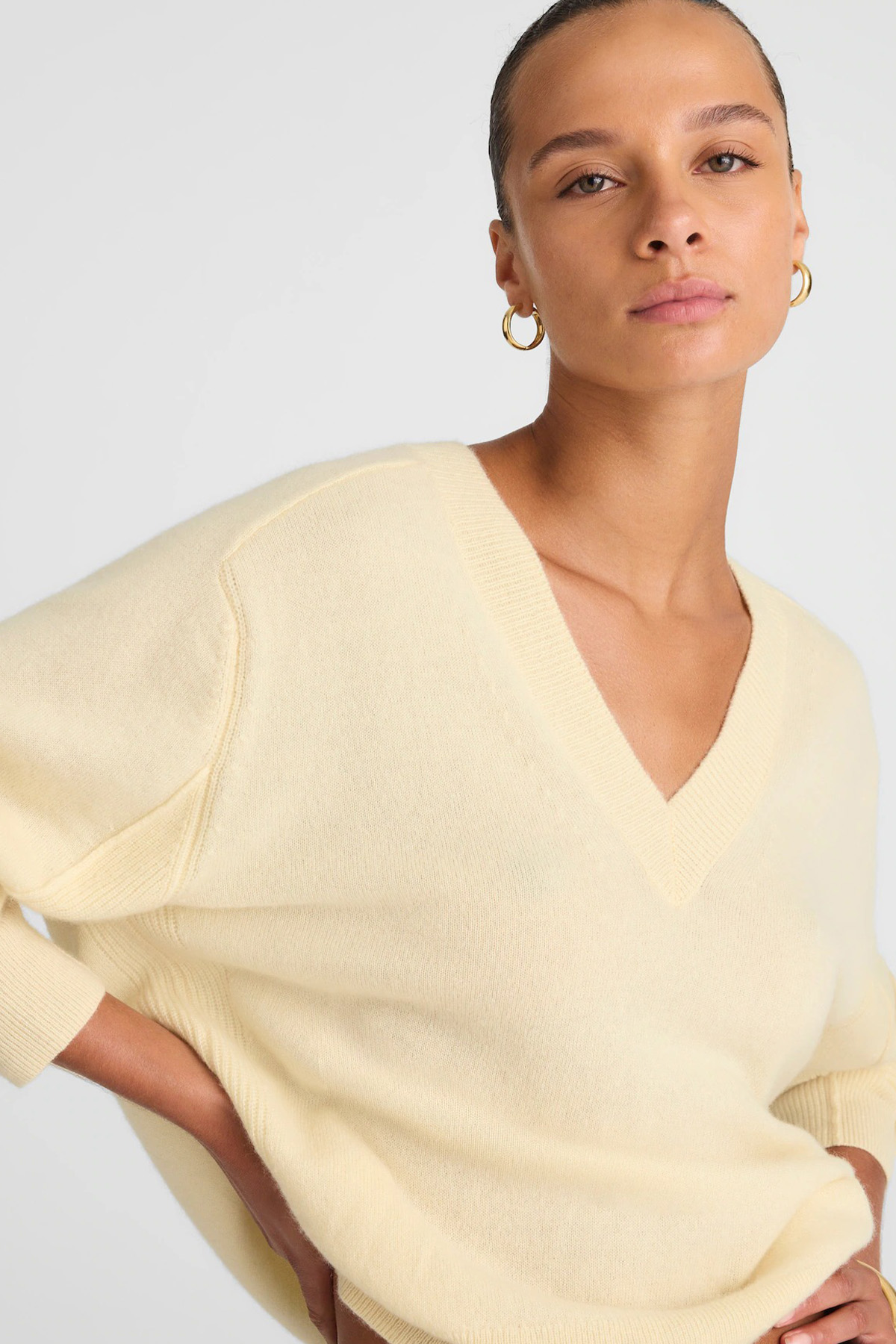 Cashmere V-Neck Sweater