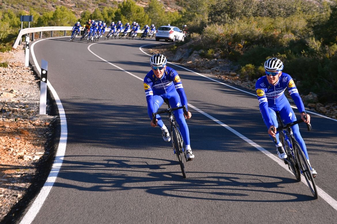 Philippe Gilbert and Zdenek Stybar (Deceuninck - Quick-Step Team)