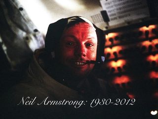Tribute photo for Neil Armstrong by NASA