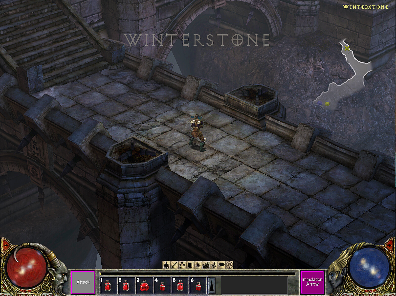 Screen from the original Diablo 3