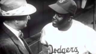 Jackie Robinson in The Jackie Robinson Story
