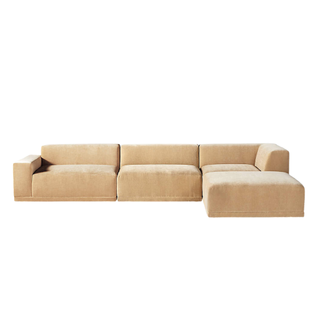 velvet sectional sofa