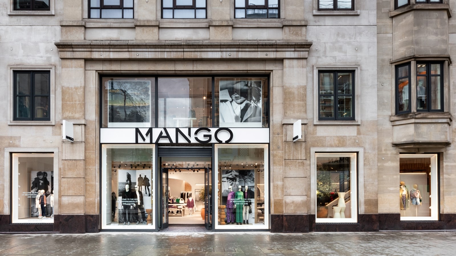Mango Oxford Street storefront