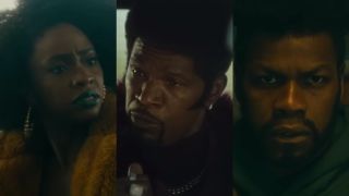 John Boyega, Jamie Foxx, and Teyonah Parris in They Cloned Tyrone