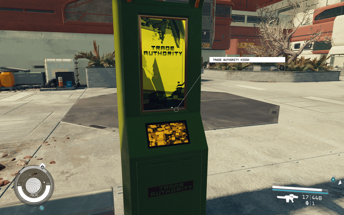 Starfield's trade authority kiosk