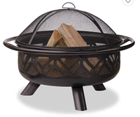 UniFlame® Steel Wood Burning Firebowl in Oil Rubbed Bronze | Was $167.99, now $138.99 on Bed Bath &amp; Beyond
