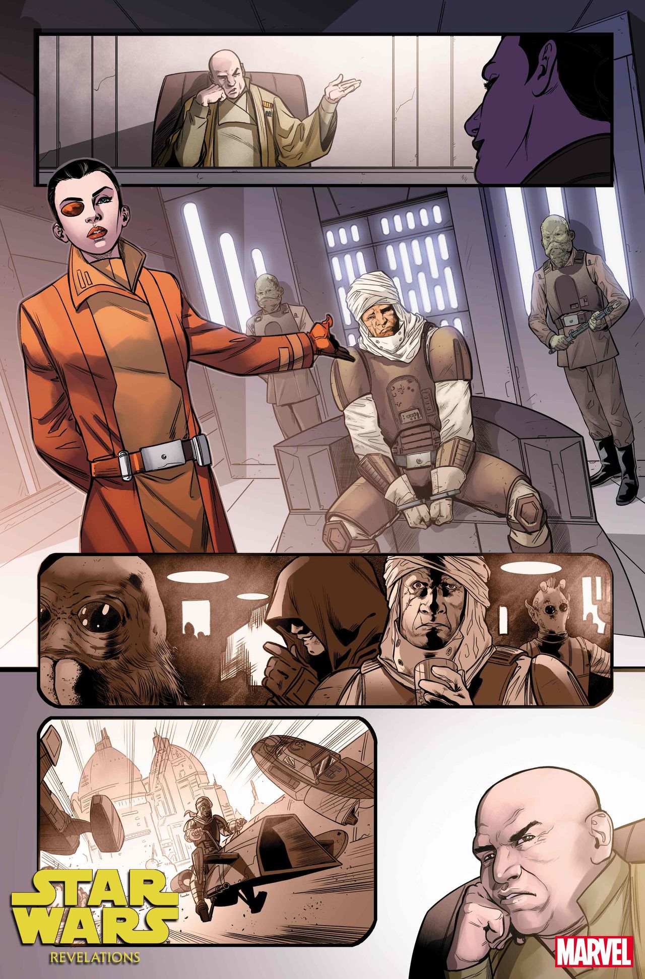 Pages from Star Wars: Revelations #1