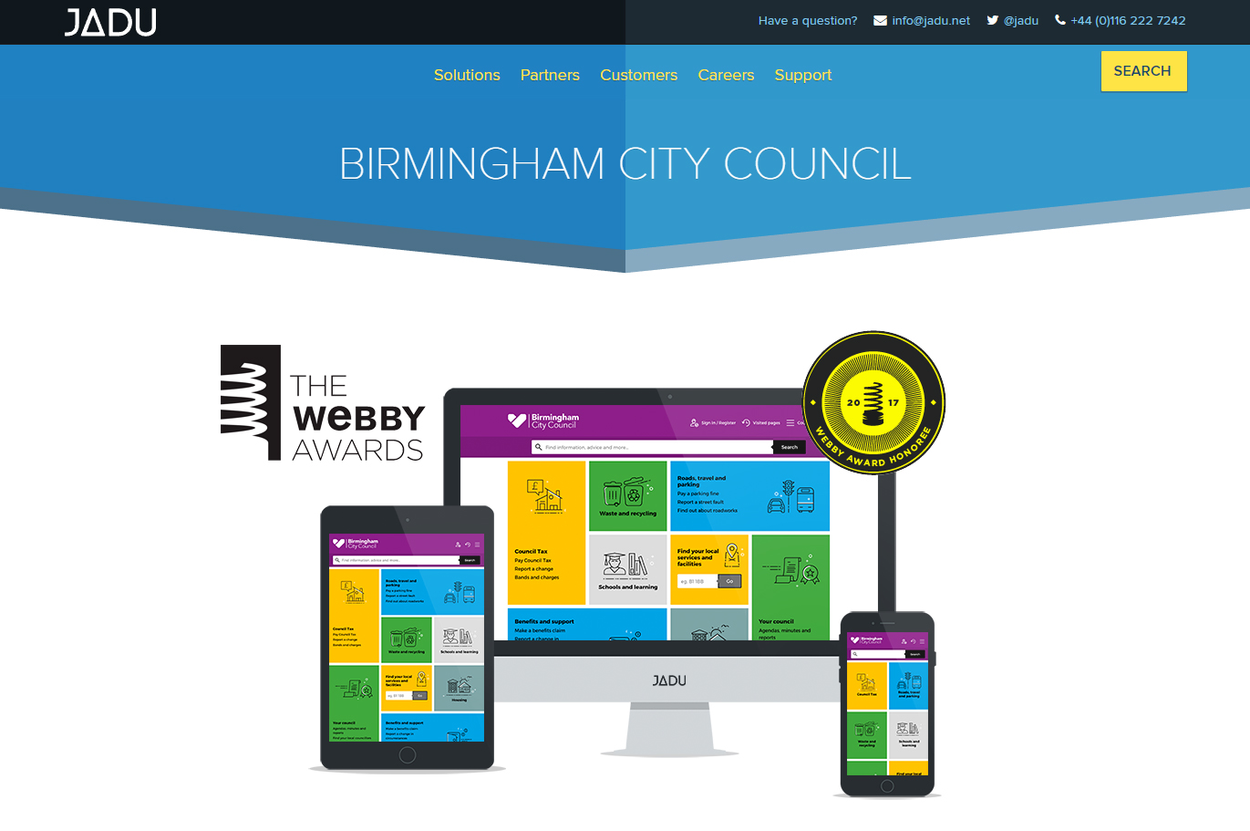 Jadu’s work with local government customers has been disrupted by Brexit