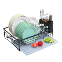 Dish Drying Rack with Stone Drying Mat | Was $37.99, now $31.91 at Amazon(-16%)