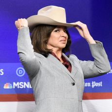 Maya Rudolph as Kamala Harris during the "Democratic Debate" sketch on Saturday, November 23, 2019