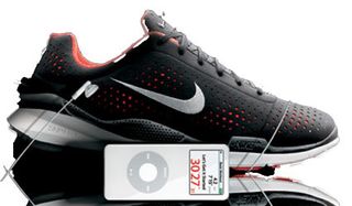 Take your Ipod for a run.. Nike integrates iPod functionality into shoes. (Click to open)