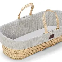 Moses Basket and Stand - WAS £154.90 NOW £134.95 (SAVE £19.95) | The Little Green Sheep